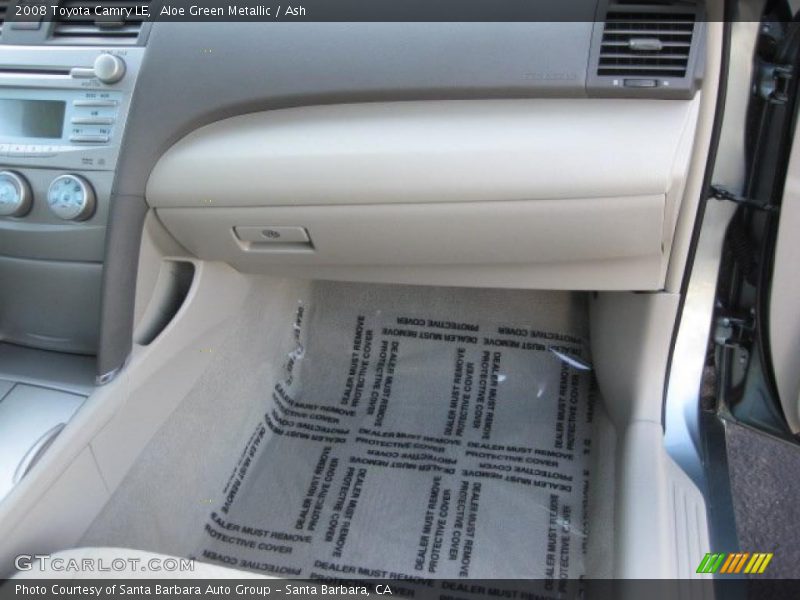 Aloe Green Metallic / Ash 2008 Toyota Camry LE