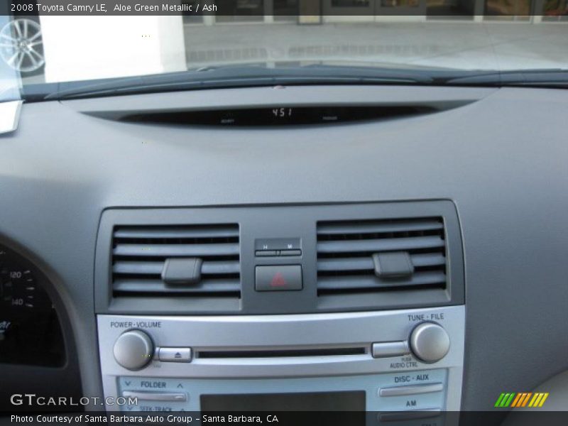 Aloe Green Metallic / Ash 2008 Toyota Camry LE