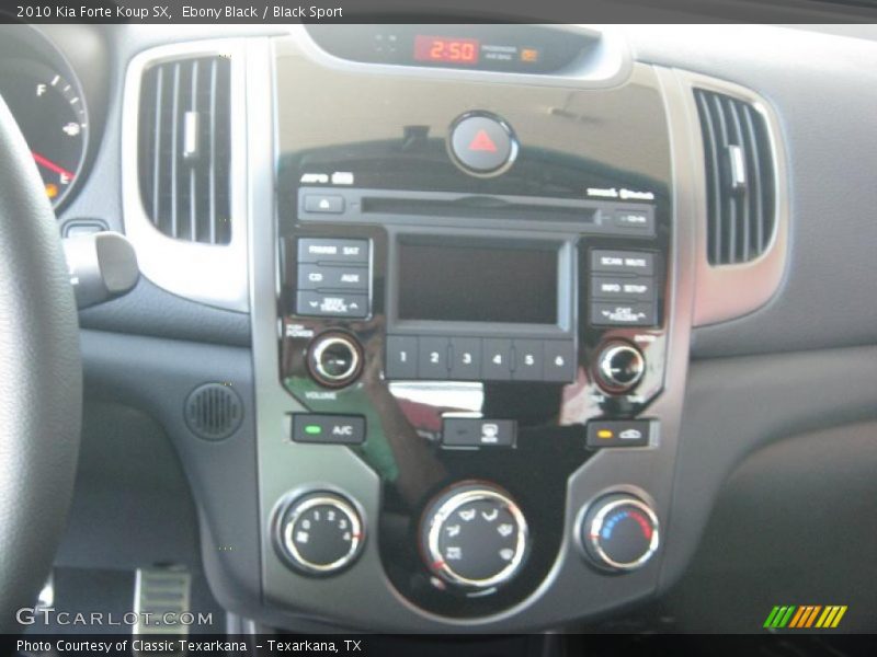 Ebony Black / Black Sport 2010 Kia Forte Koup SX