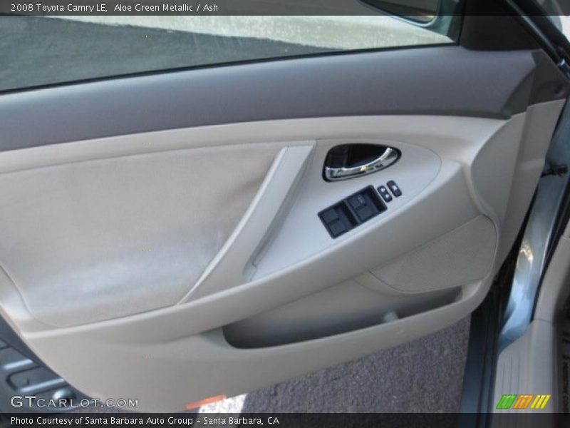 Aloe Green Metallic / Ash 2008 Toyota Camry LE