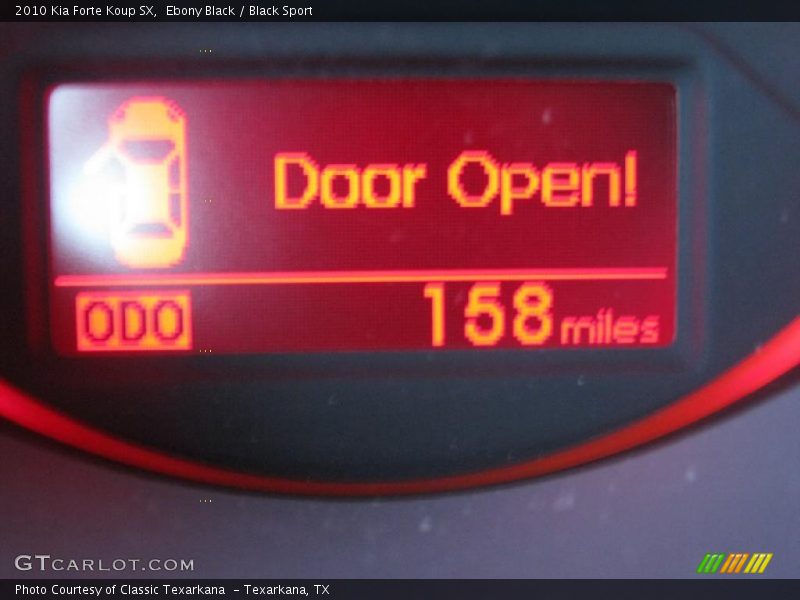 Ebony Black / Black Sport 2010 Kia Forte Koup SX