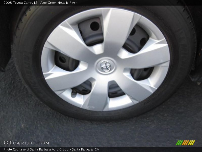 Aloe Green Metallic / Ash 2008 Toyota Camry LE