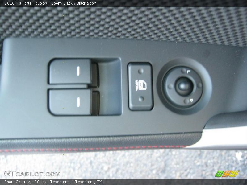 Ebony Black / Black Sport 2010 Kia Forte Koup SX