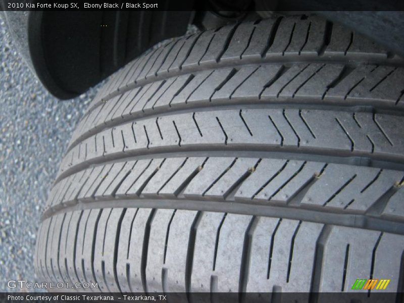 Ebony Black / Black Sport 2010 Kia Forte Koup SX