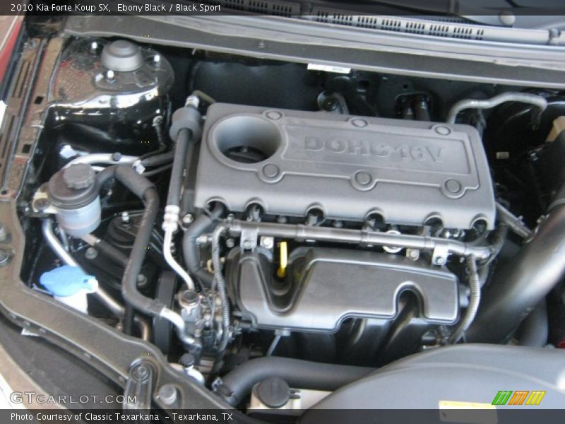 Ebony Black / Black Sport 2010 Kia Forte Koup SX