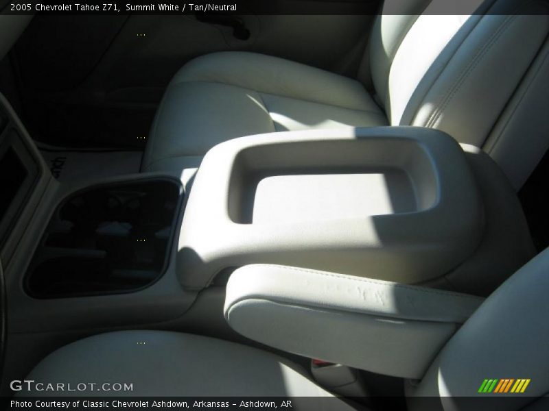 Summit White / Tan/Neutral 2005 Chevrolet Tahoe Z71