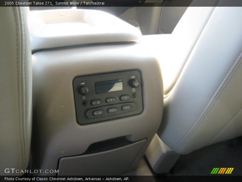 Summit White / Tan/Neutral 2005 Chevrolet Tahoe Z71