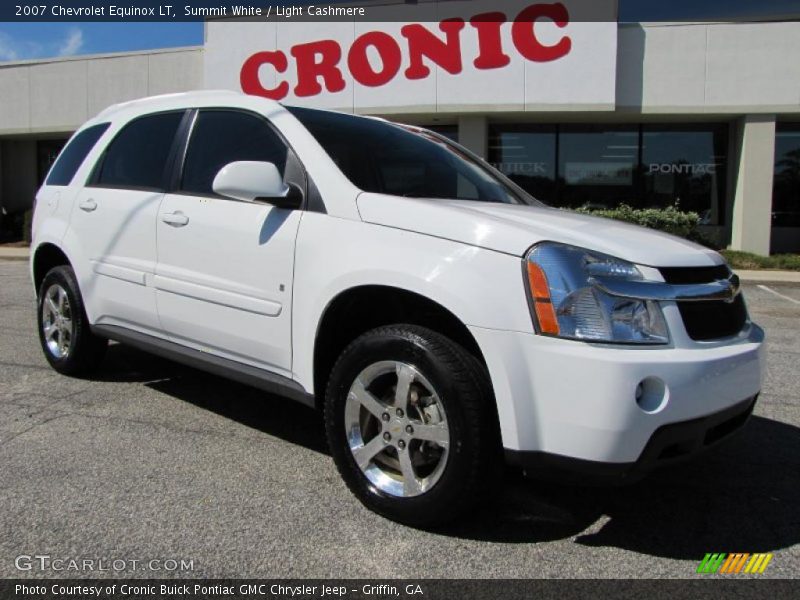 Summit White / Light Cashmere 2007 Chevrolet Equinox LT