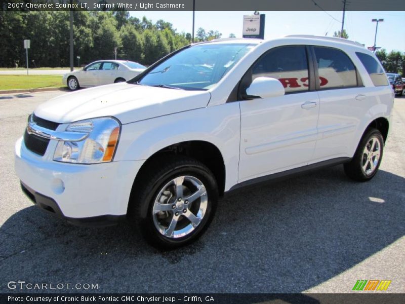 Summit White / Light Cashmere 2007 Chevrolet Equinox LT