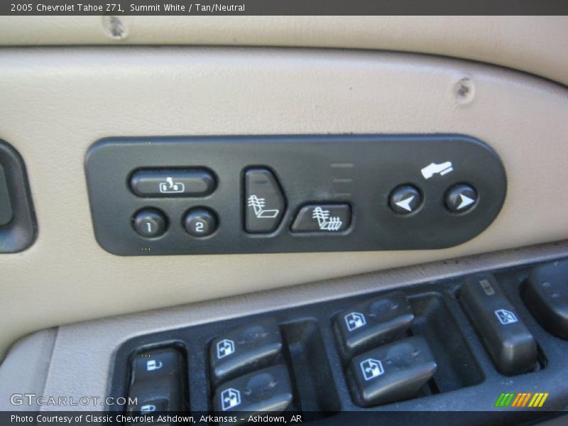 Summit White / Tan/Neutral 2005 Chevrolet Tahoe Z71