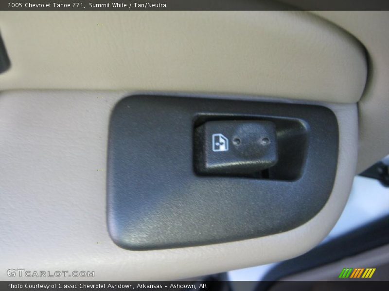 Summit White / Tan/Neutral 2005 Chevrolet Tahoe Z71