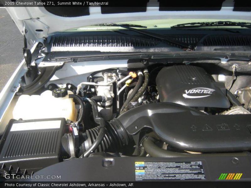 Summit White / Tan/Neutral 2005 Chevrolet Tahoe Z71