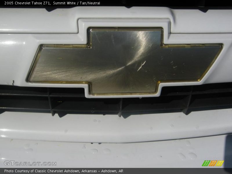 Summit White / Tan/Neutral 2005 Chevrolet Tahoe Z71