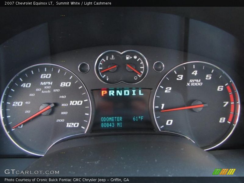 Summit White / Light Cashmere 2007 Chevrolet Equinox LT