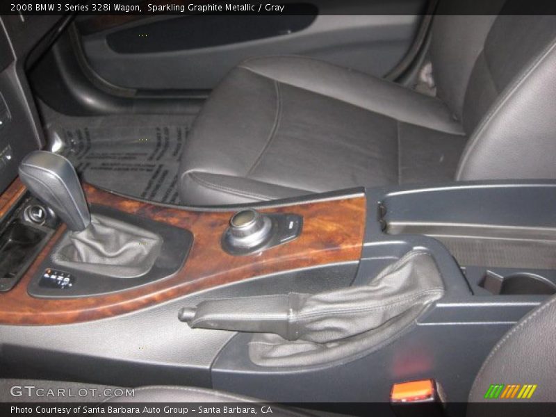 Sparkling Graphite Metallic / Gray 2008 BMW 3 Series 328i Wagon
