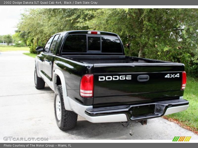 Black / Dark Slate Gray 2002 Dodge Dakota SLT Quad Cab 4x4