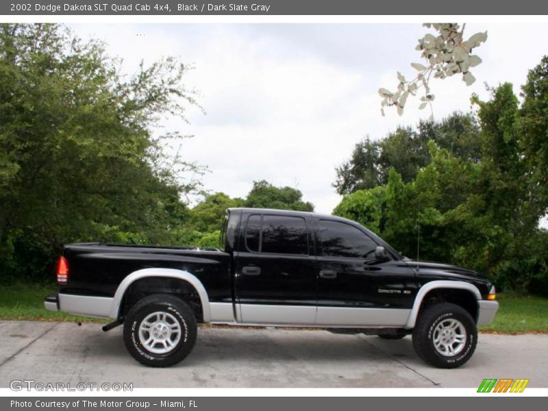 Black / Dark Slate Gray 2002 Dodge Dakota SLT Quad Cab 4x4