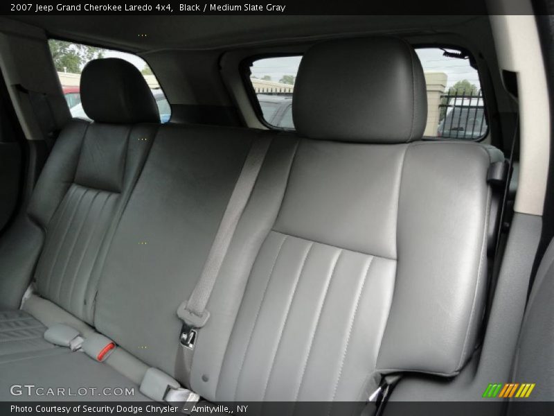Black / Medium Slate Gray 2007 Jeep Grand Cherokee Laredo 4x4