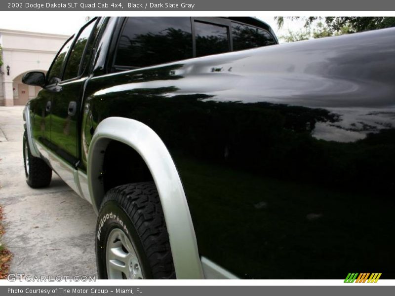 Black / Dark Slate Gray 2002 Dodge Dakota SLT Quad Cab 4x4