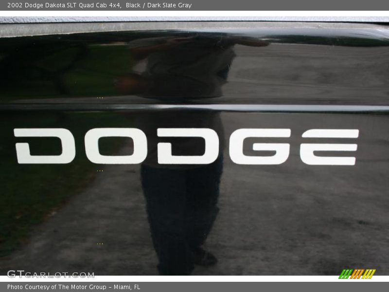 Black / Dark Slate Gray 2002 Dodge Dakota SLT Quad Cab 4x4