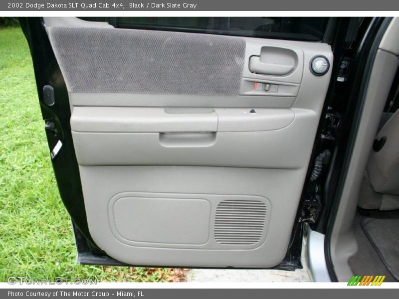 Black / Dark Slate Gray 2002 Dodge Dakota SLT Quad Cab 4x4