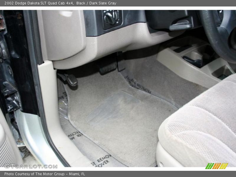 Black / Dark Slate Gray 2002 Dodge Dakota SLT Quad Cab 4x4