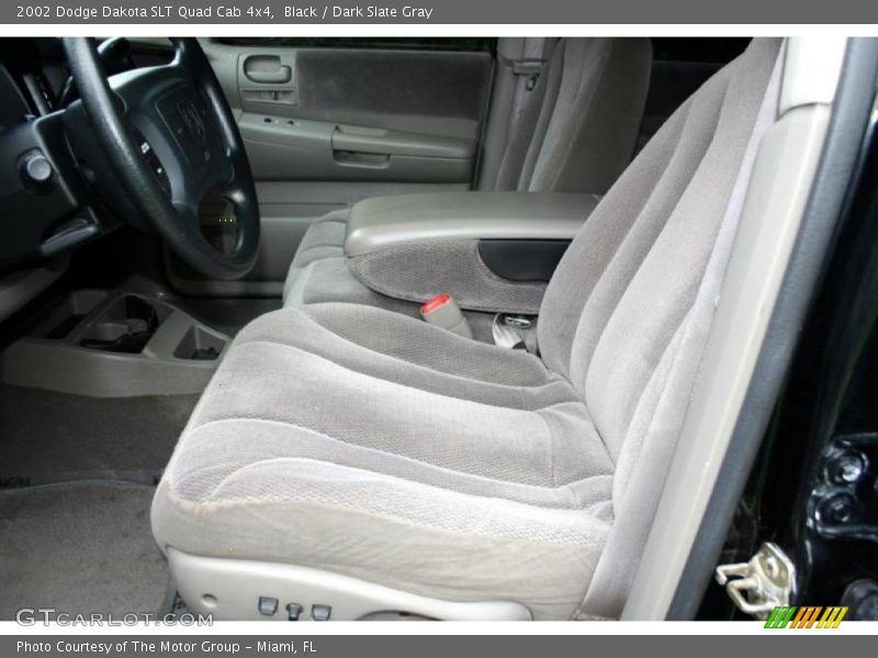 Black / Dark Slate Gray 2002 Dodge Dakota SLT Quad Cab 4x4