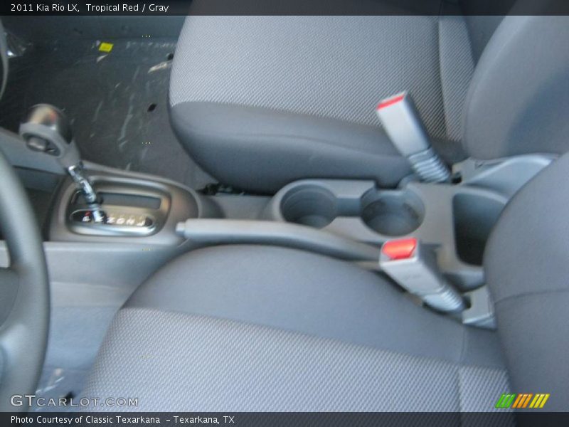 Tropical Red / Gray 2011 Kia Rio LX