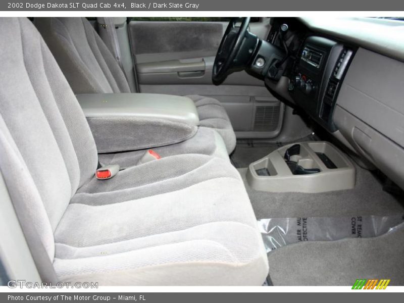 Black / Dark Slate Gray 2002 Dodge Dakota SLT Quad Cab 4x4