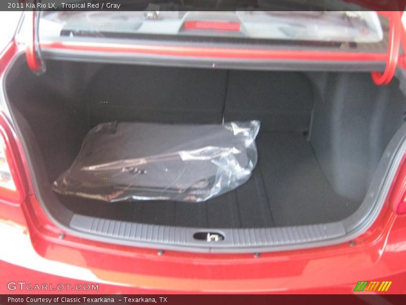 Tropical Red / Gray 2011 Kia Rio LX
