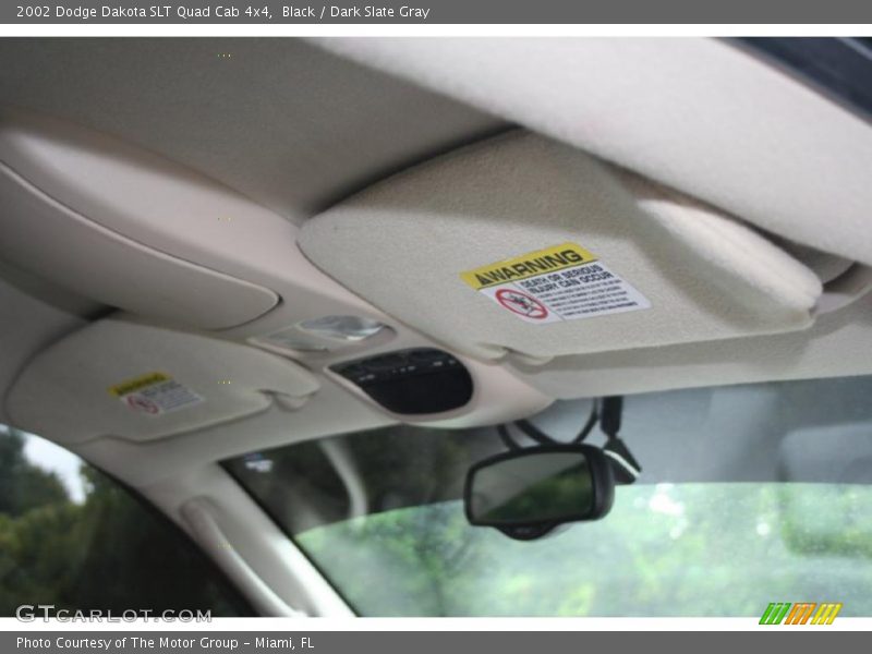Black / Dark Slate Gray 2002 Dodge Dakota SLT Quad Cab 4x4