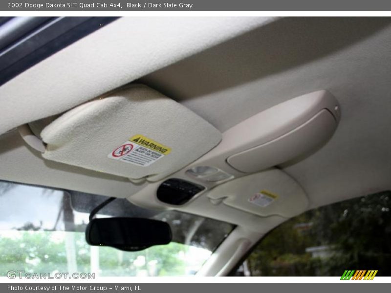 Black / Dark Slate Gray 2002 Dodge Dakota SLT Quad Cab 4x4