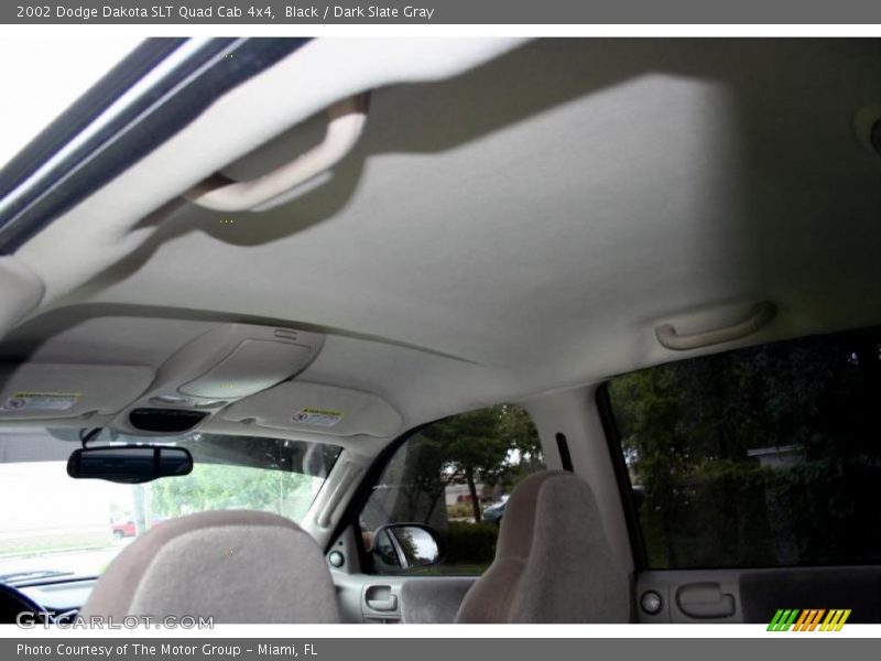 Black / Dark Slate Gray 2002 Dodge Dakota SLT Quad Cab 4x4