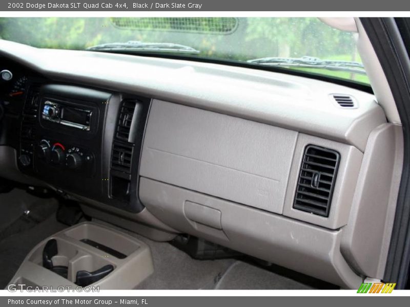 Black / Dark Slate Gray 2002 Dodge Dakota SLT Quad Cab 4x4