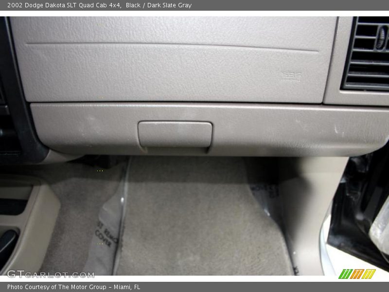Black / Dark Slate Gray 2002 Dodge Dakota SLT Quad Cab 4x4
