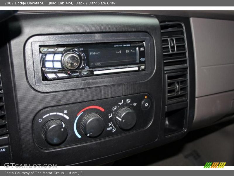 Black / Dark Slate Gray 2002 Dodge Dakota SLT Quad Cab 4x4