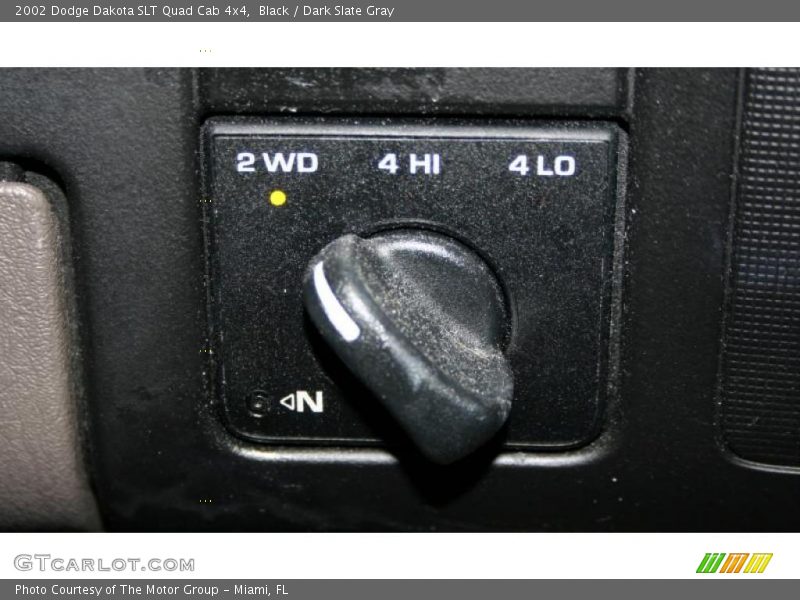Black / Dark Slate Gray 2002 Dodge Dakota SLT Quad Cab 4x4