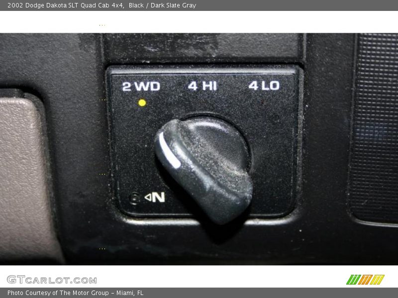 Black / Dark Slate Gray 2002 Dodge Dakota SLT Quad Cab 4x4