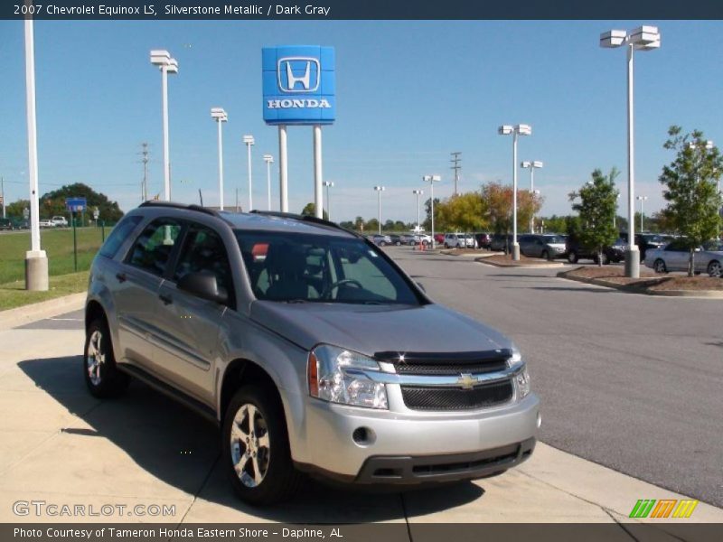 Silverstone Metallic / Dark Gray 2007 Chevrolet Equinox LS