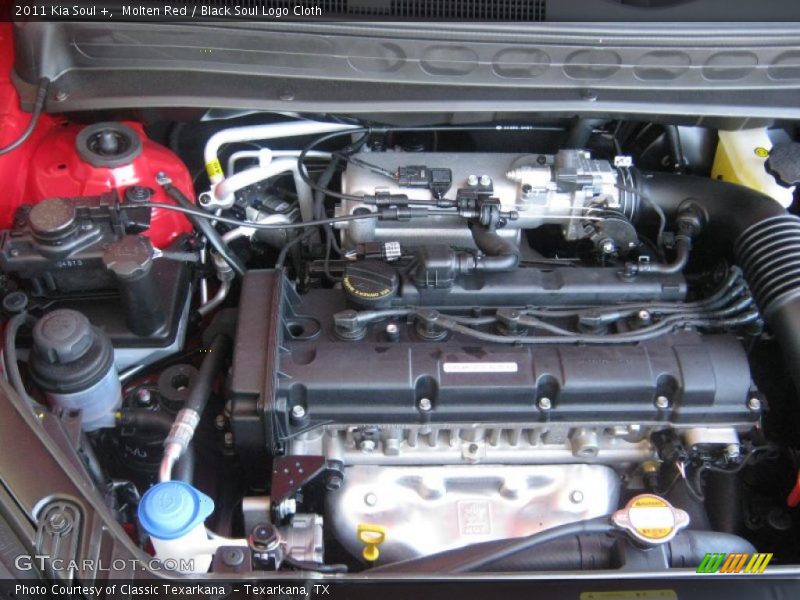 Molten Red / Black Soul Logo Cloth 2011 Kia Soul +