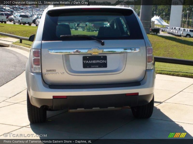 Silverstone Metallic / Dark Gray 2007 Chevrolet Equinox LS