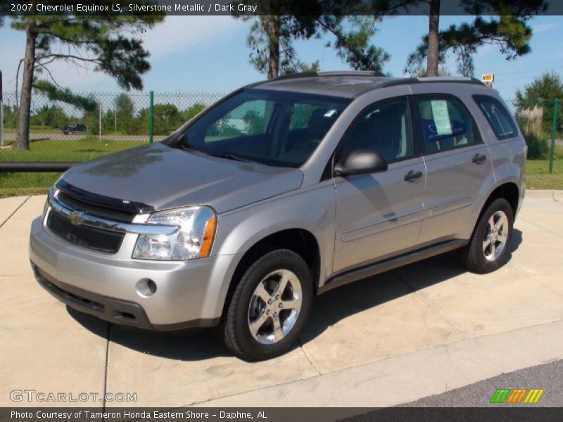 Silverstone Metallic / Dark Gray 2007 Chevrolet Equinox LS