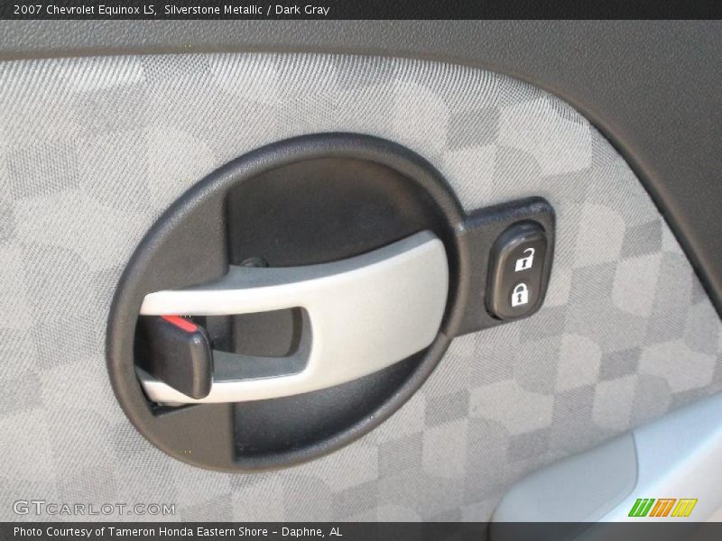 Silverstone Metallic / Dark Gray 2007 Chevrolet Equinox LS