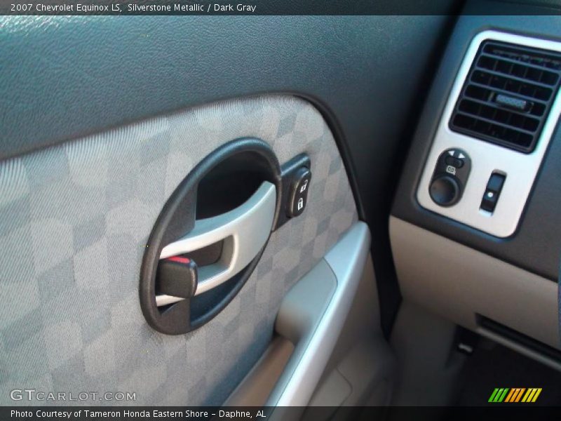 Silverstone Metallic / Dark Gray 2007 Chevrolet Equinox LS