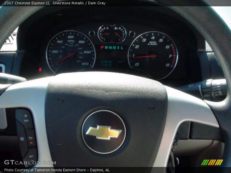 Silverstone Metallic / Dark Gray 2007 Chevrolet Equinox LS
