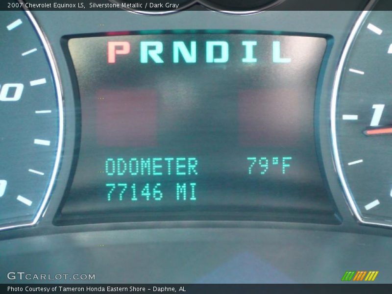 Silverstone Metallic / Dark Gray 2007 Chevrolet Equinox LS