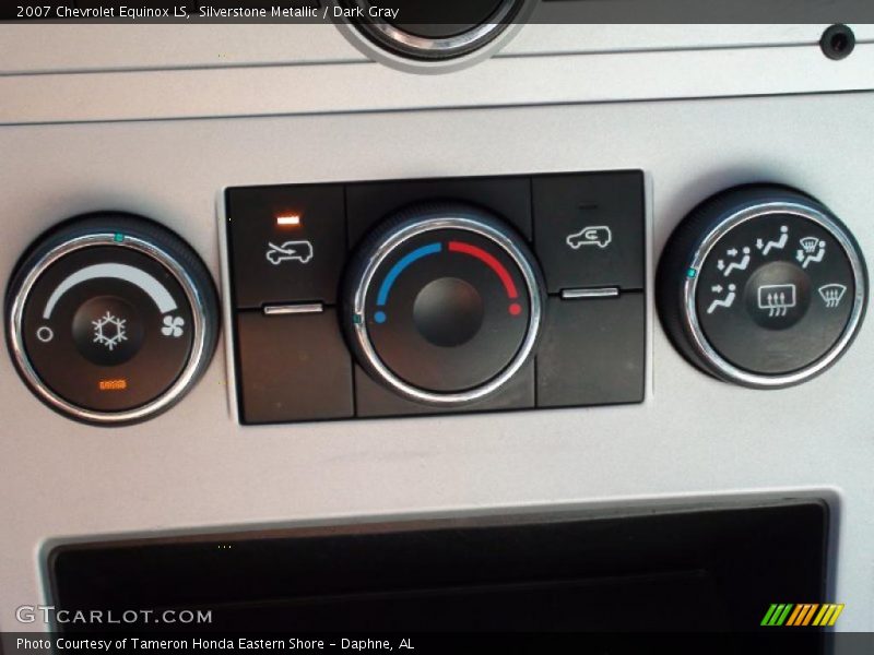 Silverstone Metallic / Dark Gray 2007 Chevrolet Equinox LS