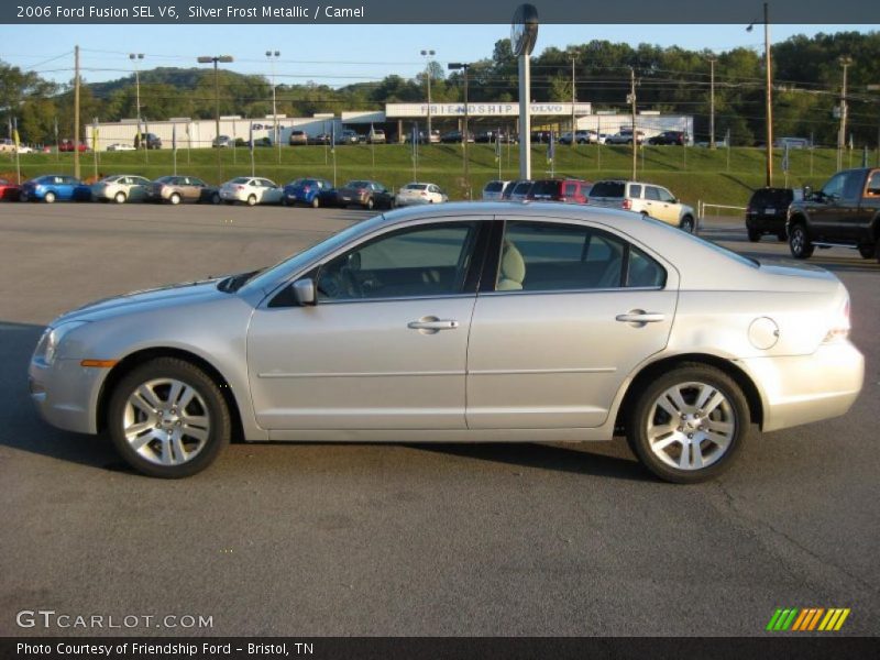 Silver Frost Metallic / Camel 2006 Ford Fusion SEL V6