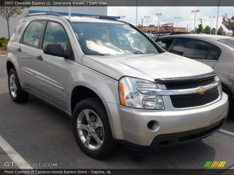 Silverstone Metallic / Dark Gray 2007 Chevrolet Equinox LS
