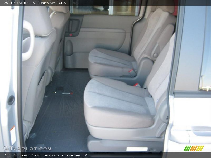 Clear Silver / Gray 2011 Kia Sedona LX